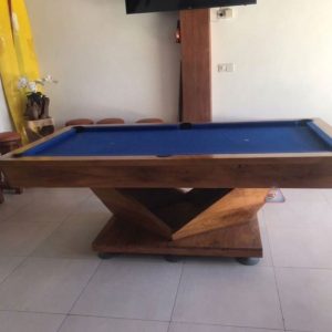 Meja Billiard 7ft Custom Jati