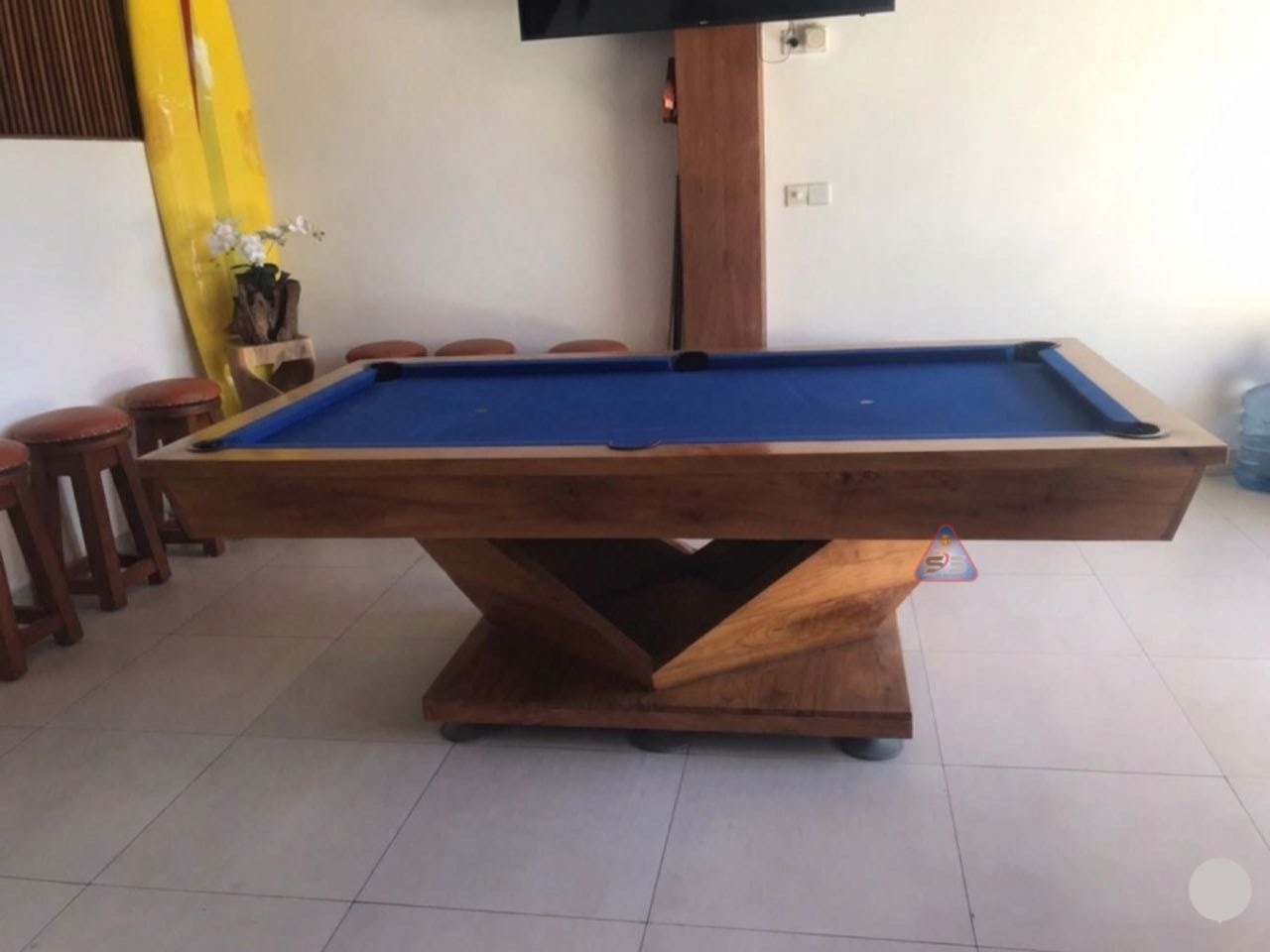 Meja Billiard 7ft Custom Jati