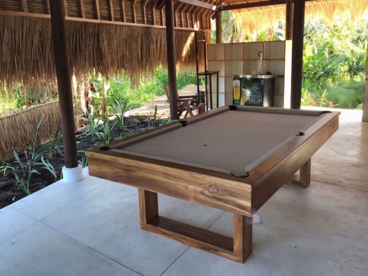 Meja Billiard 8ft Custom Jati