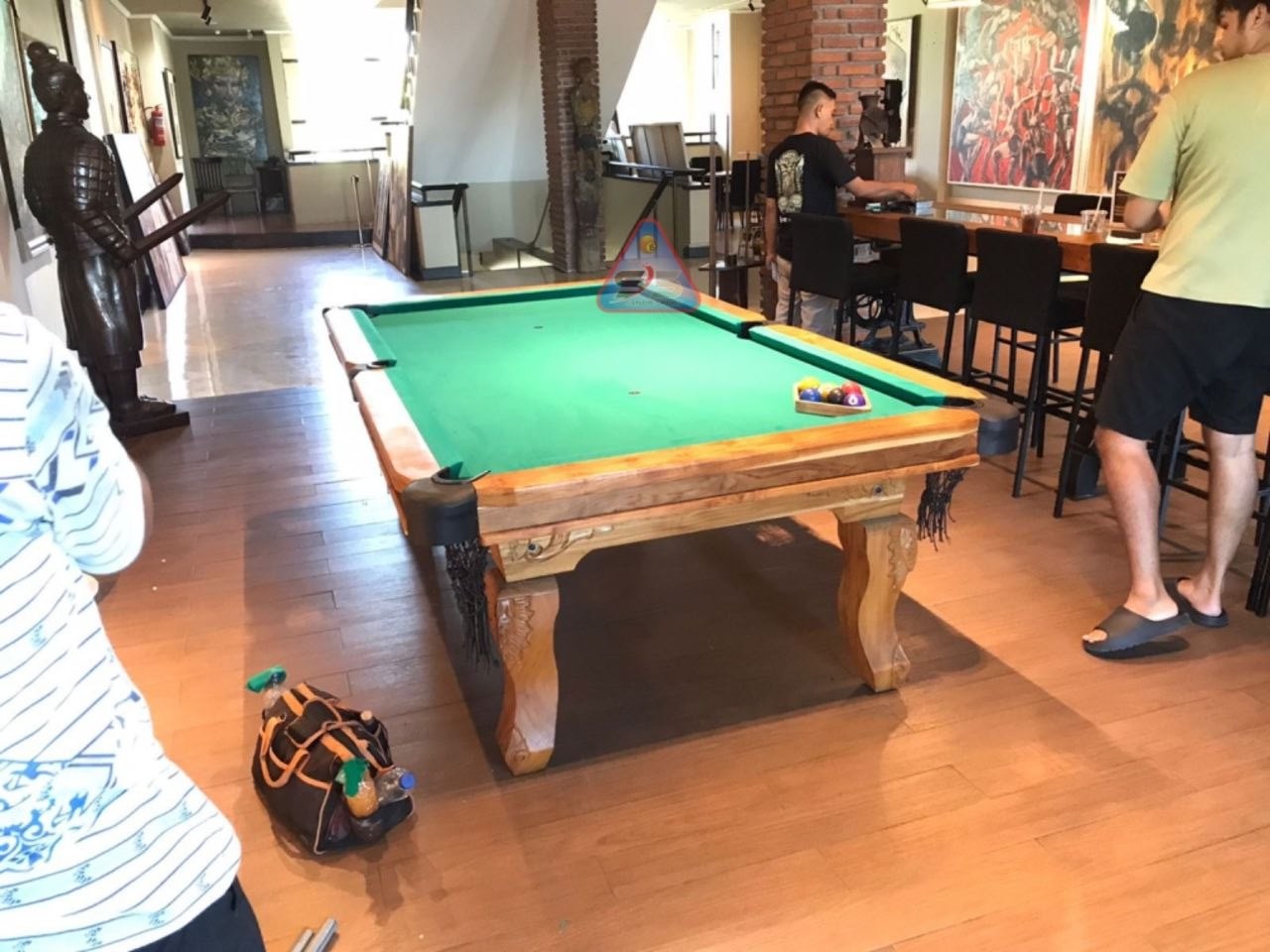 Meja Billiard 8ft Custom Jati - Gambar 3