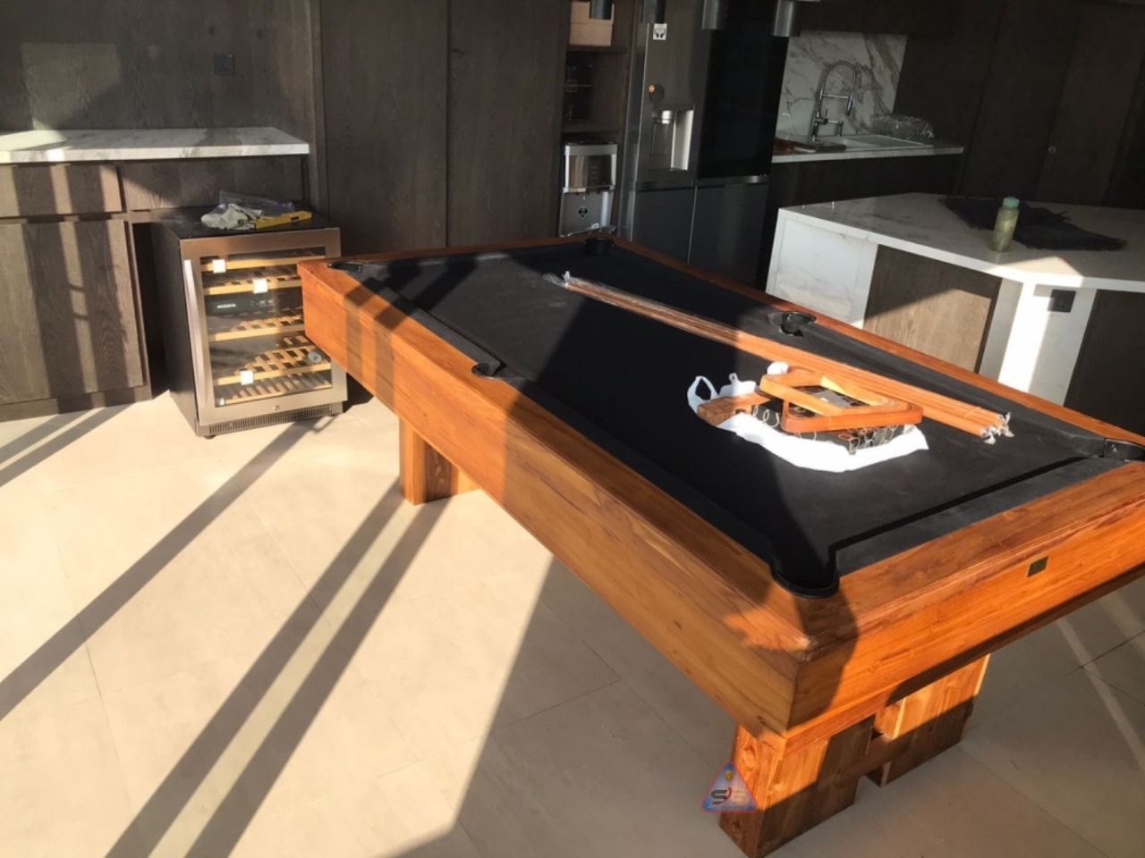 Meja Billiard 7ft Custom Jati - Gambar 5