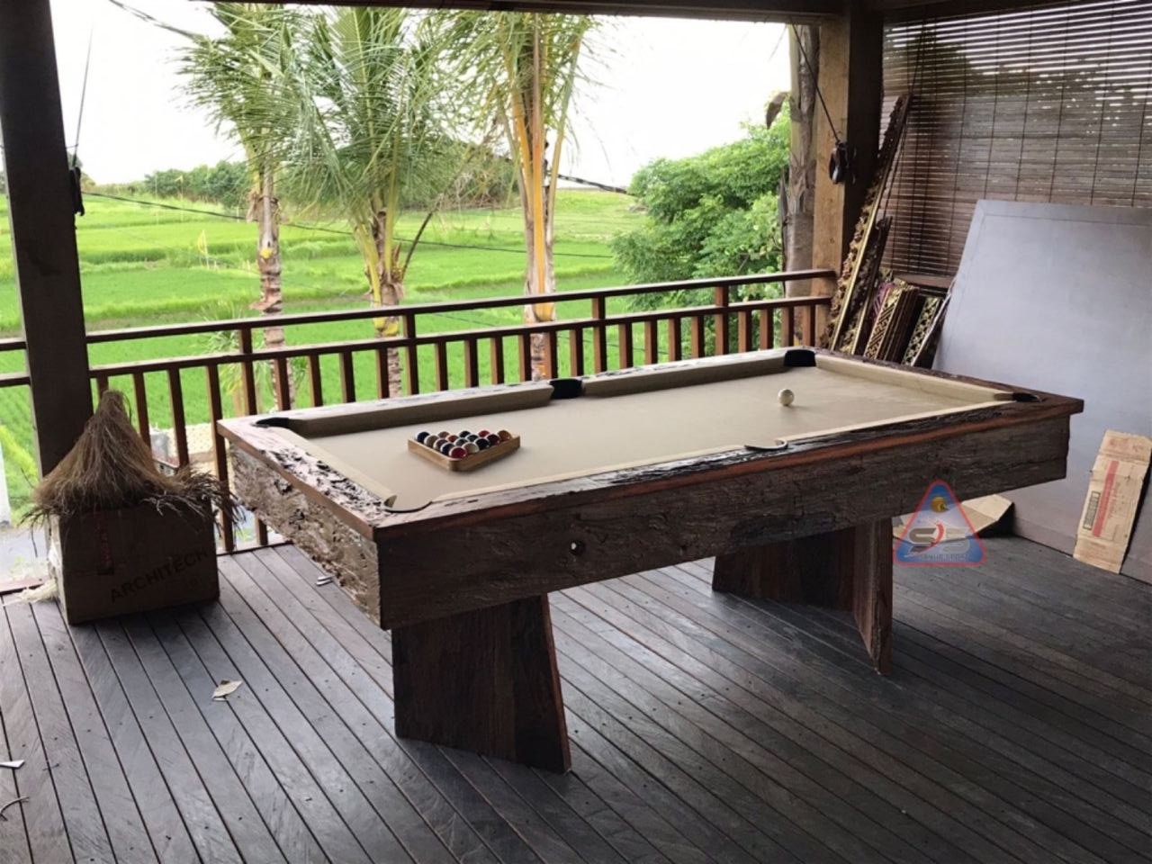 Meja Billiard 7ft Custom Jati - Gambar 6