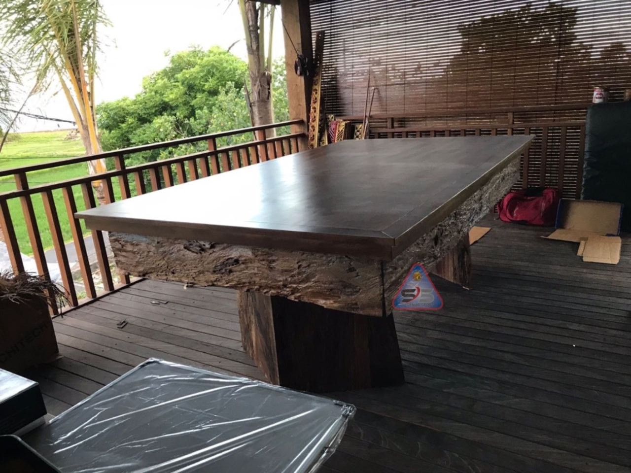 Meja Billiard 7ft Custom Jati - Gambar 7
